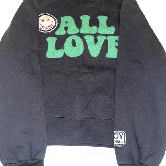 AMIRI Black All Love Edition Sweatshirt Crew Neck Size M Unisex - Picture 8 of 15